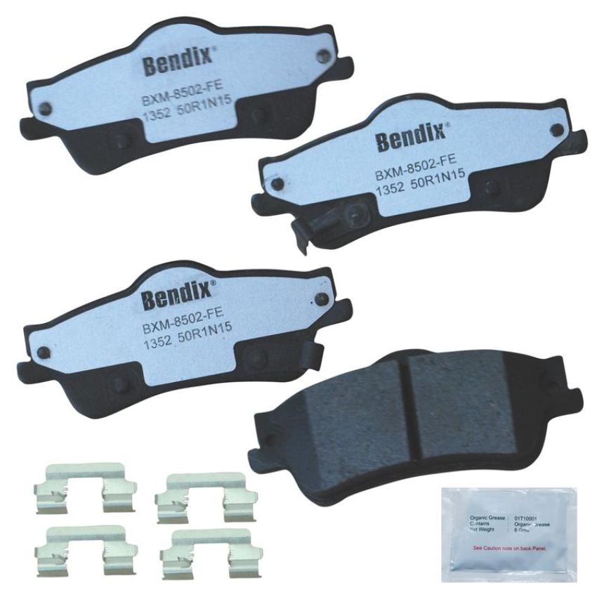Bendix Friction PBD1352 BENDIX Fleet MetLok Police Disc Pad