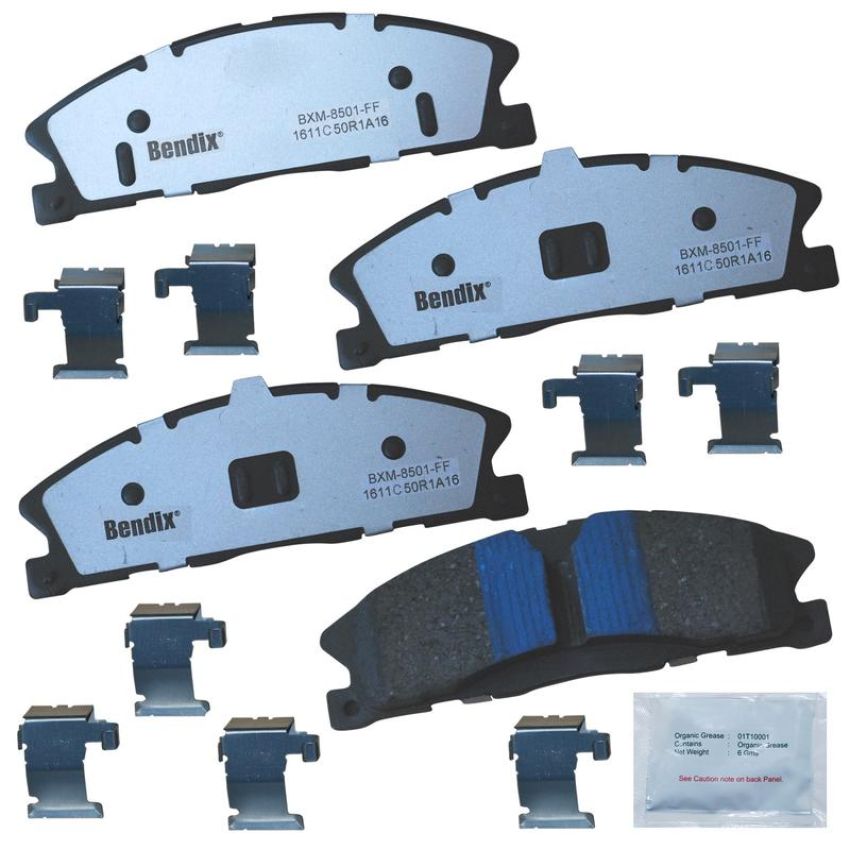 Bendix Friction PBD1611C BENDIX Fleet MetLok Police Disc Pad
