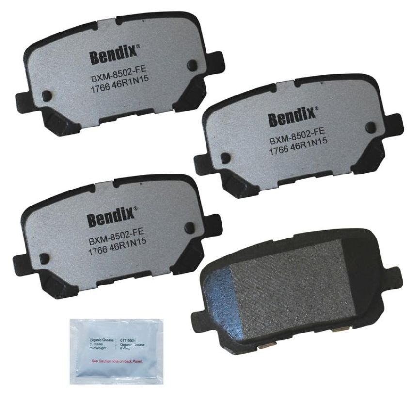 Bendix Friction PBD1766 BENDIX Fleet MetLok Police Disc Pad