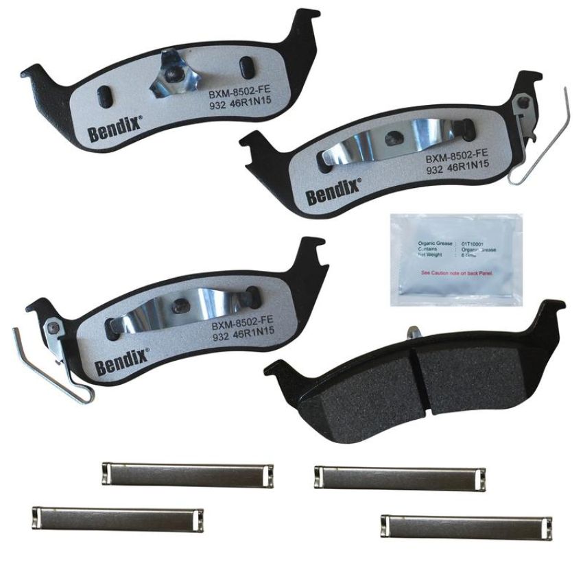 Bendix Friction PBD932 BENDIX Fleet MetLok Police Disc Pad