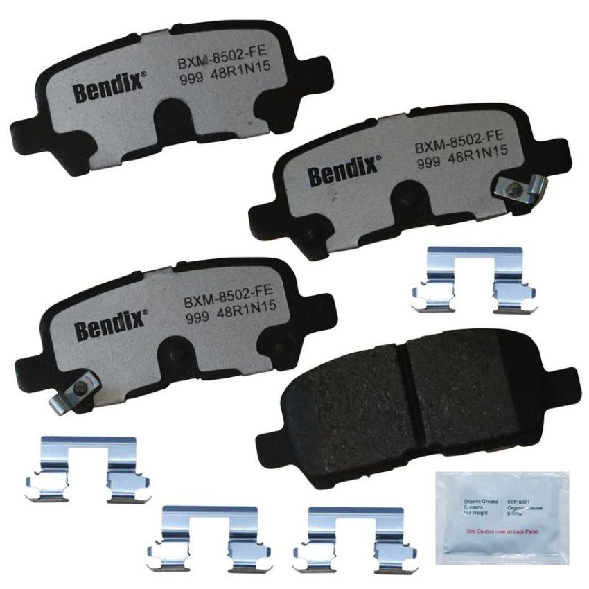 Bendix Friction PBD999 BENDIX Fleet MetLok Police Disc Pad