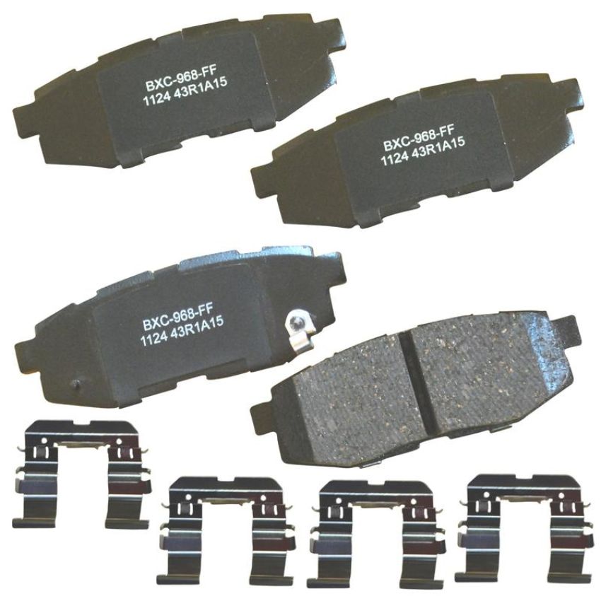 Bendix Friction SBC1124 STOP BY BENDIX Disc Brake Pad