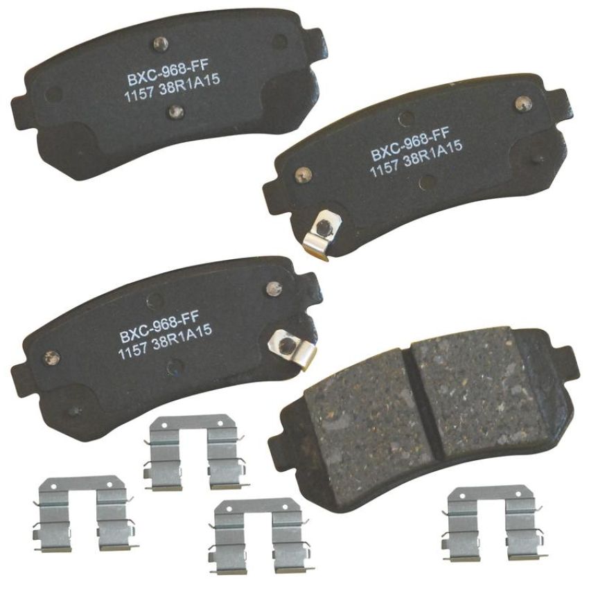 Bendix Friction SBC1157 STOP BY BENDIX Disc Brake Pad