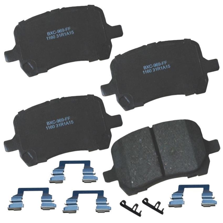Bendix Friction SBC1160 STOP BY BENDIX Disc Brake Pad