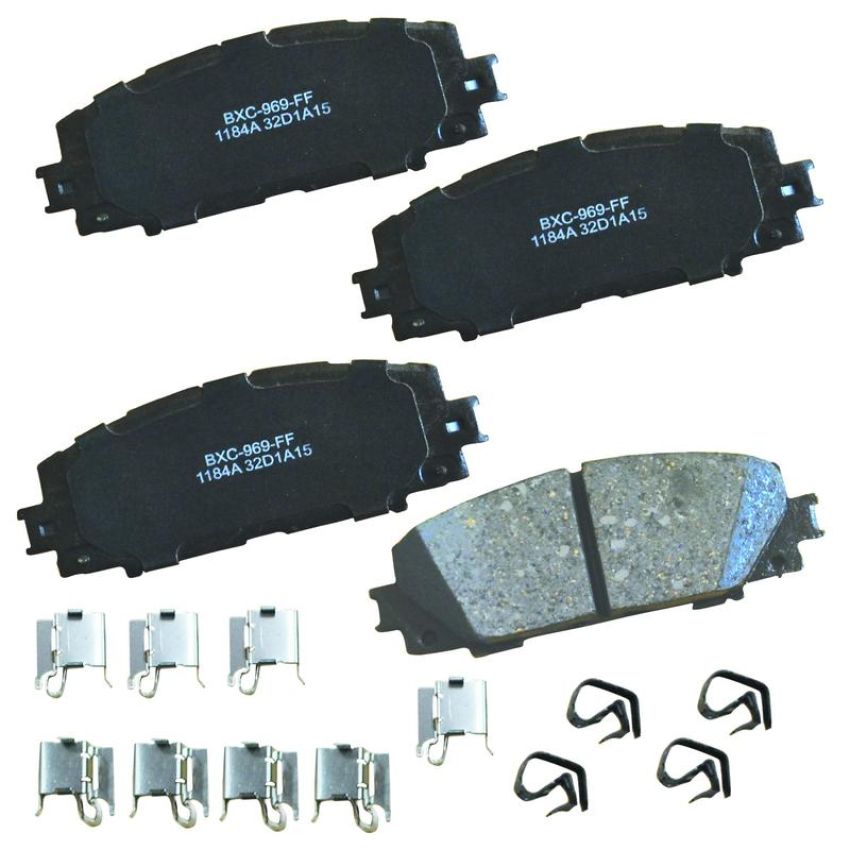 Bendix Friction SBC1184A STOP BY BENDIX Disc Brake Pad