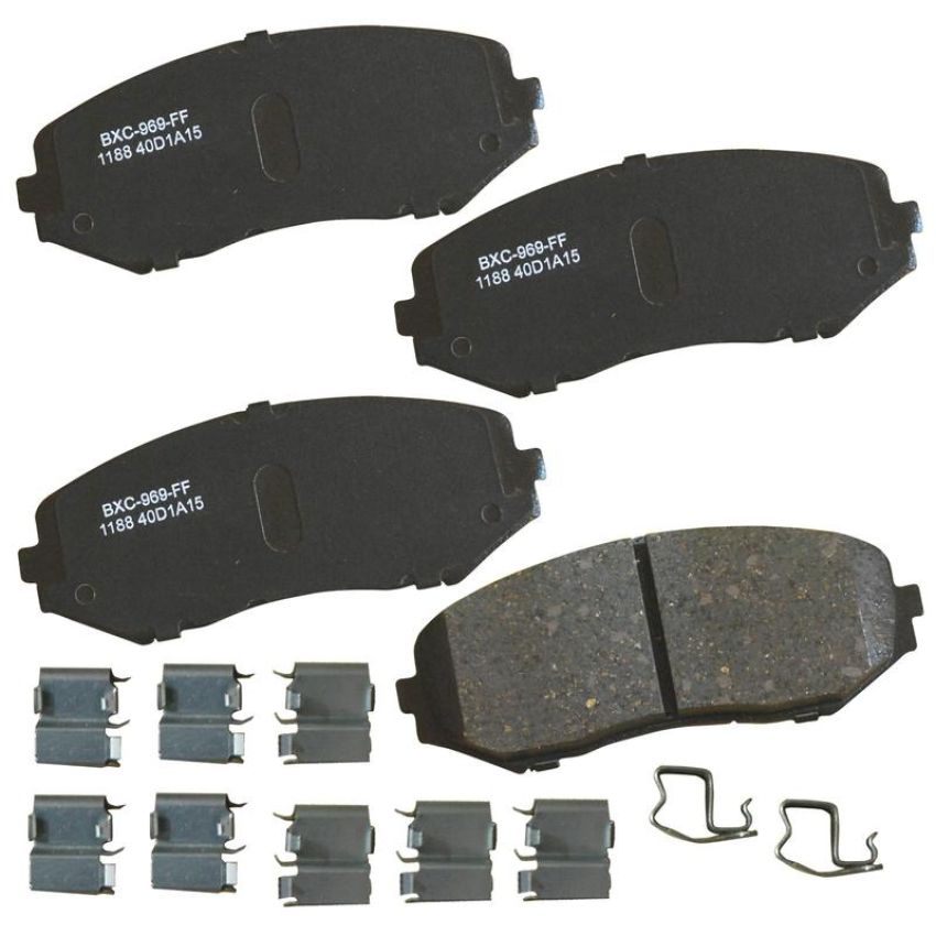 Bendix Friction SBC1188 STOP BY BENDIX Disc Brake Pad
