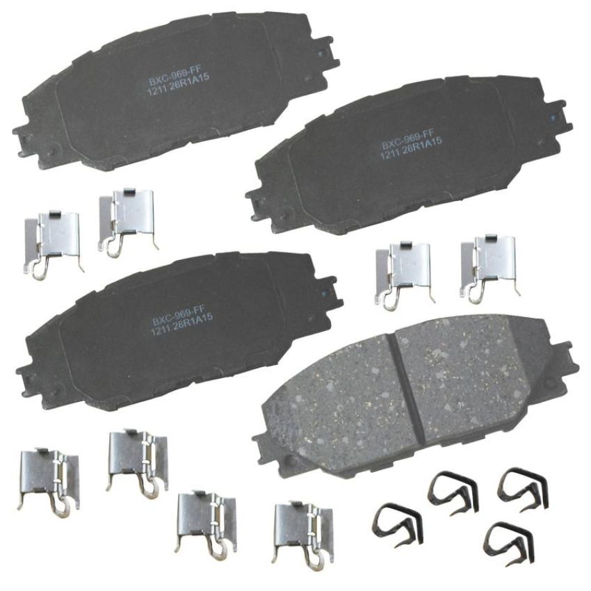 Bendix Friction SBC1211 STOP BY BENDIX Disc Brake Pad