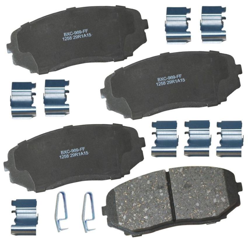 Bendix Friction SBC1258 STOP BY BENDIX Disc Brake Pad