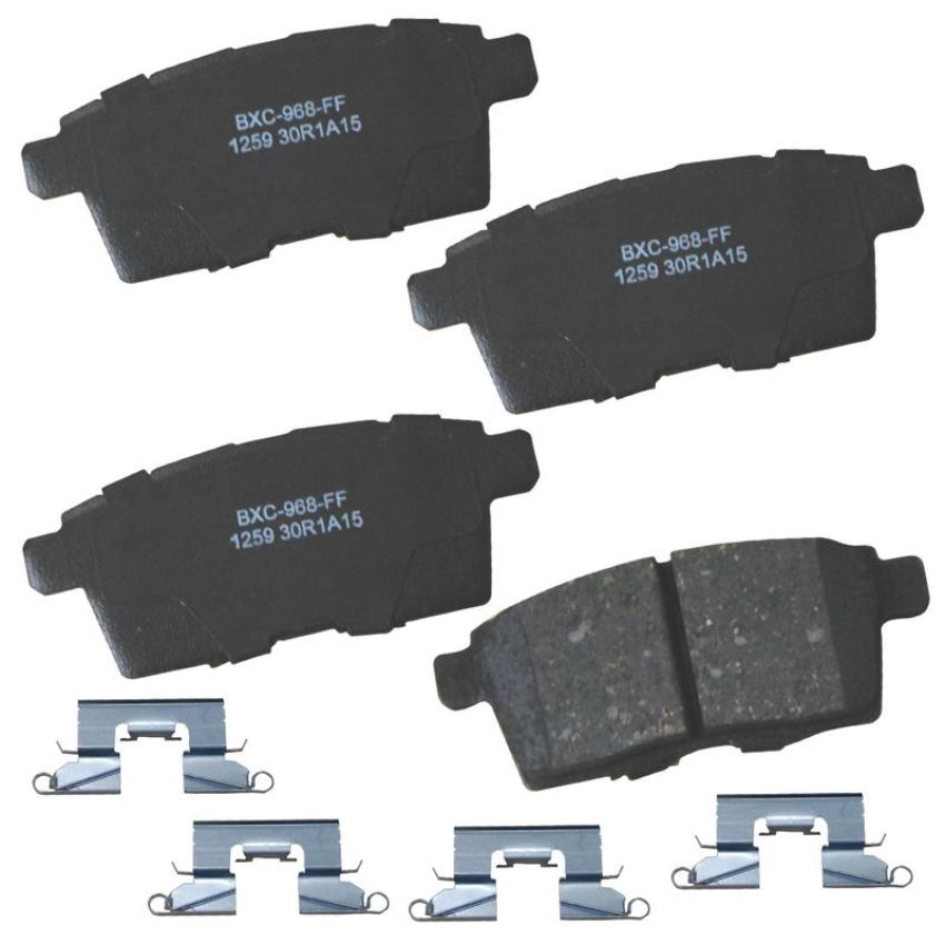 Bendix Friction SBC1259 STOP BY BENDIX Disc Brake Pad