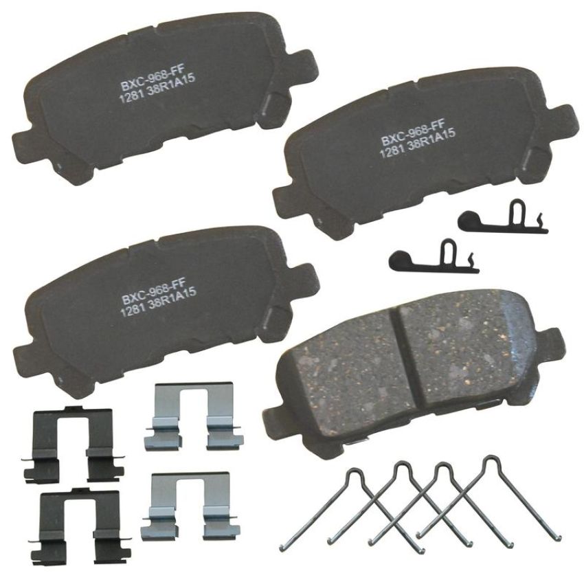 Bendix Friction SBC1281 STOP BY BENDIX Disc Brake Pad