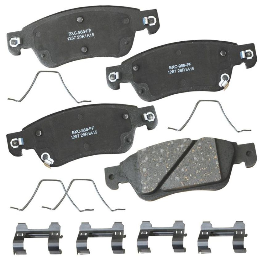 Bendix Friction SBC1287 STOP BY BENDIX Disc Brake Pad