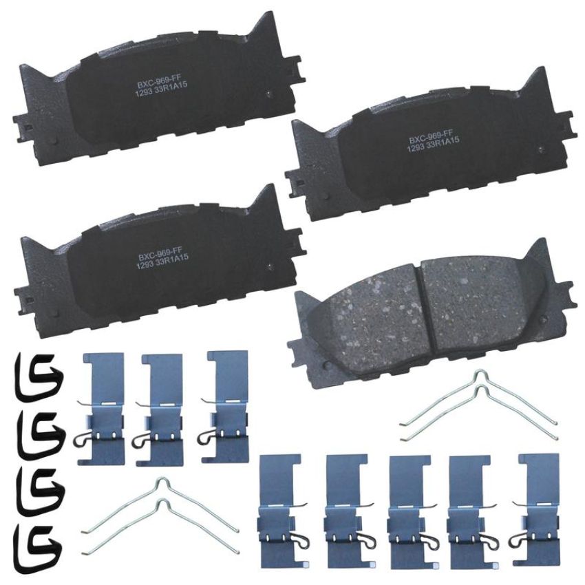 Bendix Friction SBC1293 STOP BY BENDIX Disc Brake Pad