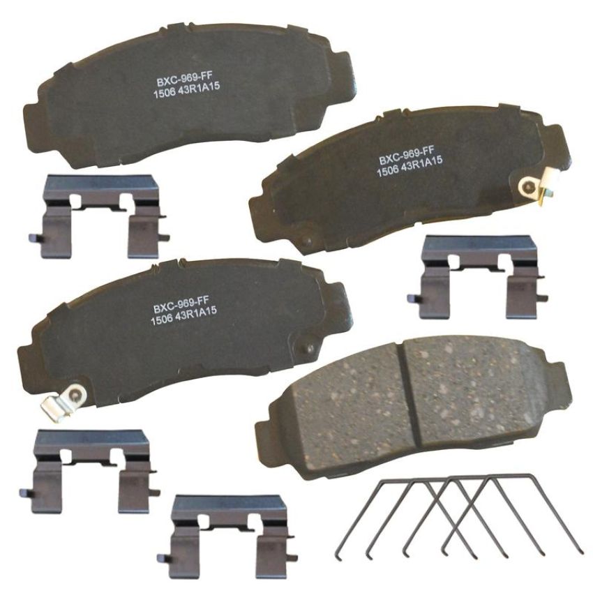Bendix Friction SBC1506 STOP BY BENDIX Disc Brake Pad