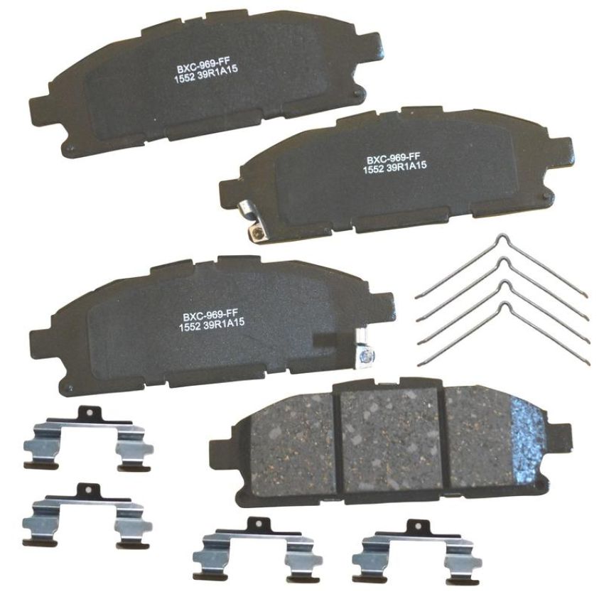 Bendix Friction SBC1552 STOP BY BENDIX Disc Brake Pad