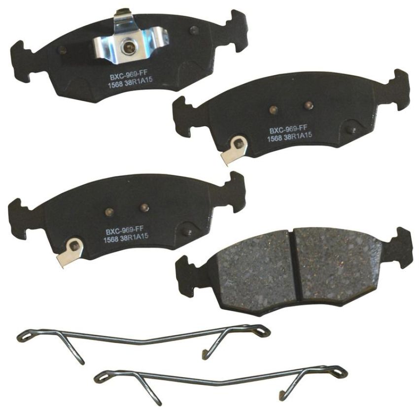 Bendix Friction SBC1568 STOP BY BENDIX Disc Brake Pad