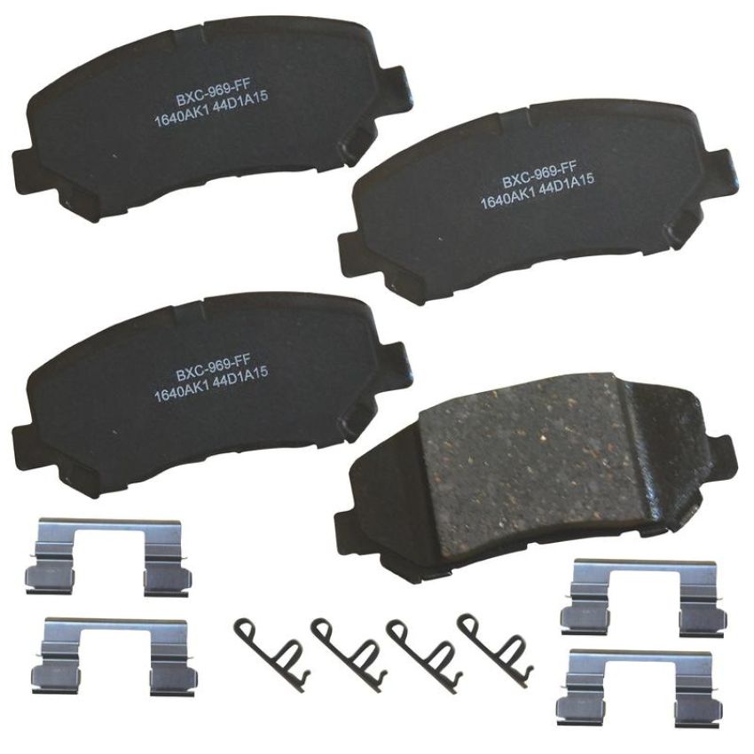 Bendix Friction SBC1640AK1 STOP BY BENDIX Disc Brake Pad