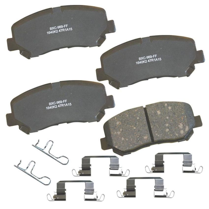 Bendix Friction SBC1640K2 STOP BY BENDIX Disc Brake Pad
