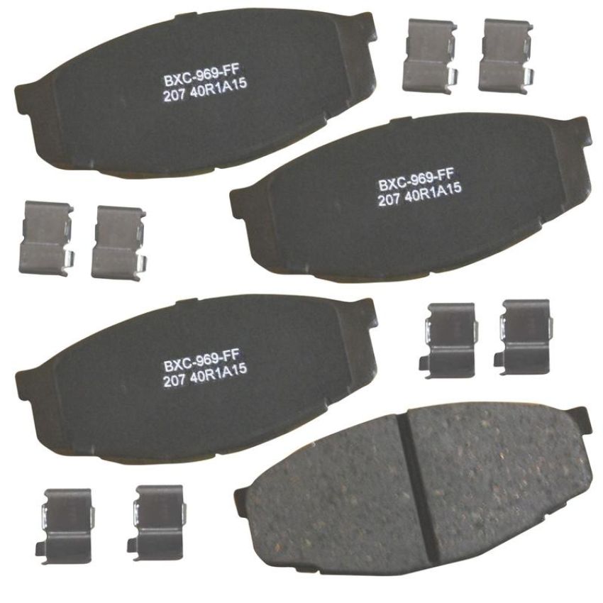 Bendix Friction SBC207 STOP BY BENDIX Disc Brake Pad