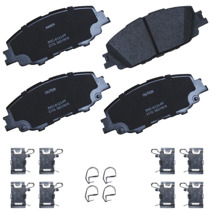 Bendix Friction SBC2176 STOP BY BENDIX Disc Brake Pad