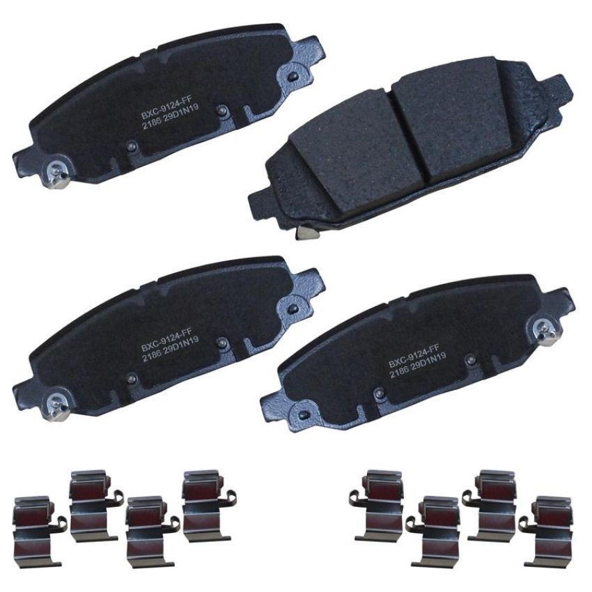 Bendix Friction SBC2186 STOP BY BENDIX Disc Brake Pad