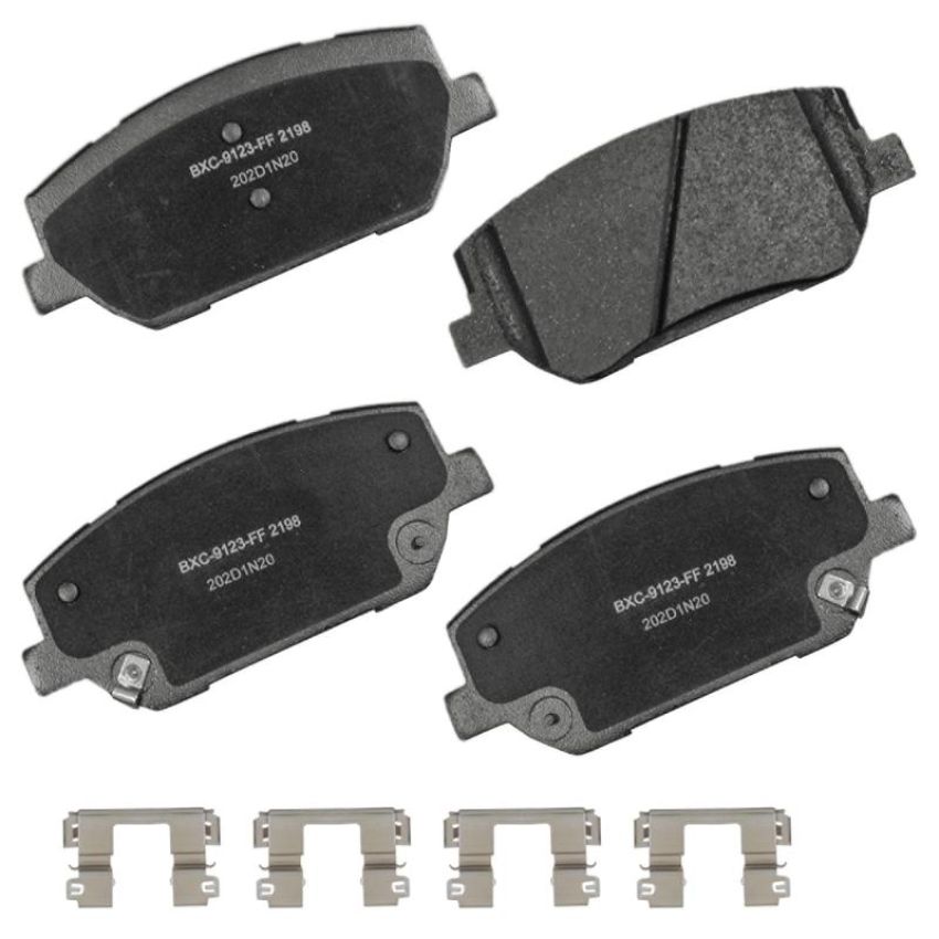 Bendix Friction SBC2198 STOP BY BENDIX Disc Brake Pad
