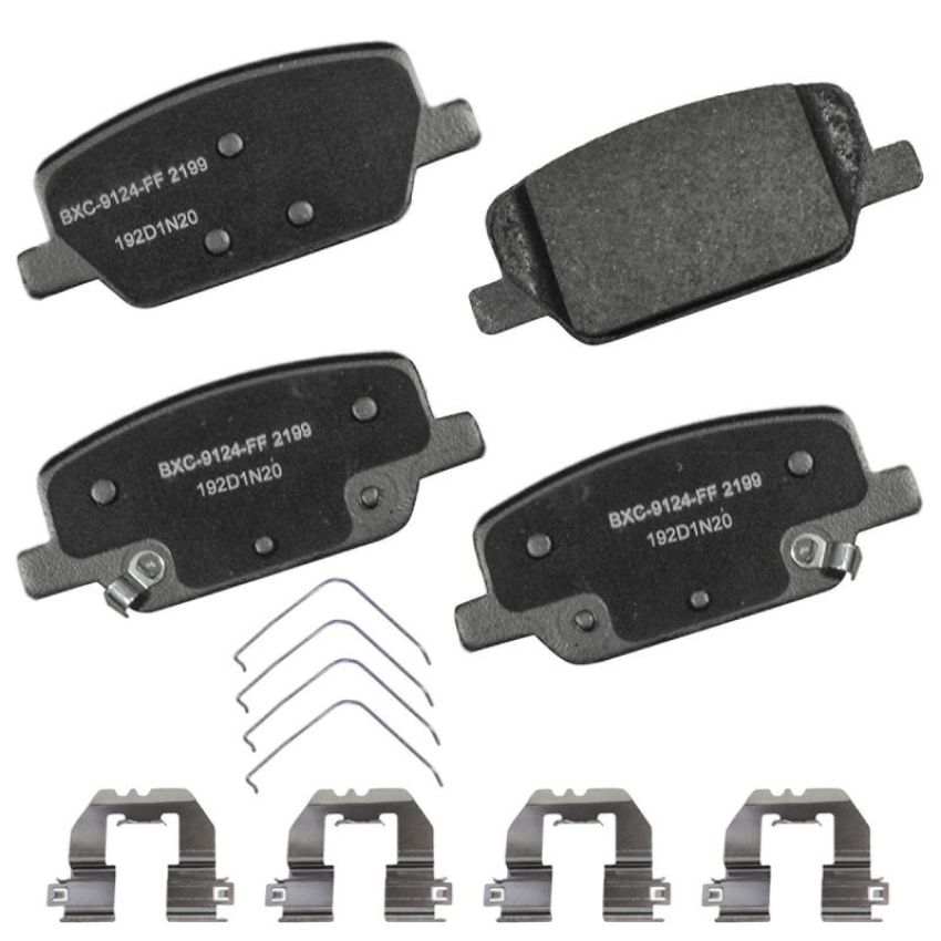 Bendix Friction SBC2199 STOP BY BENDIX Disc Brake Pad