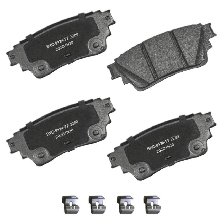 Bendix Friction SBC2200 STOP BY BENDIX Disc Brake Pad