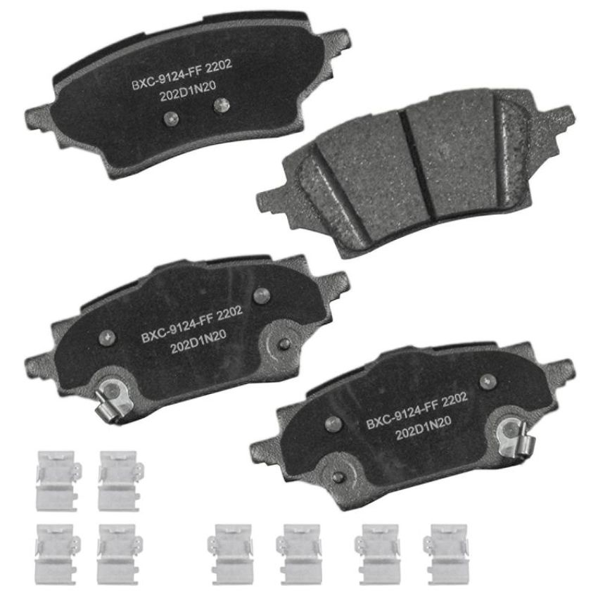 Bendix Friction SBC2202 STOP BY BENDIX Disc Brake Pad