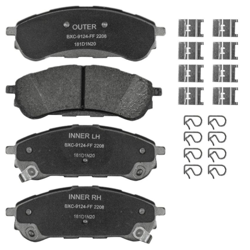 Bendix Friction SBC2208 STOP BY BENDIX Disc Brake Pad