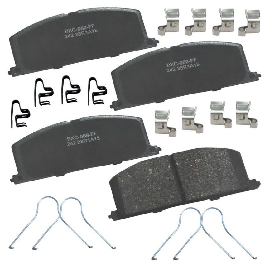Bendix Friction SBC242 STOP BY BENDIX Disc Brake Pad