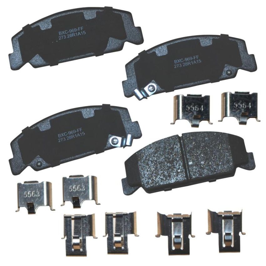 Bendix Friction SBC273 STOP BY BENDIX Disc Brake Pad