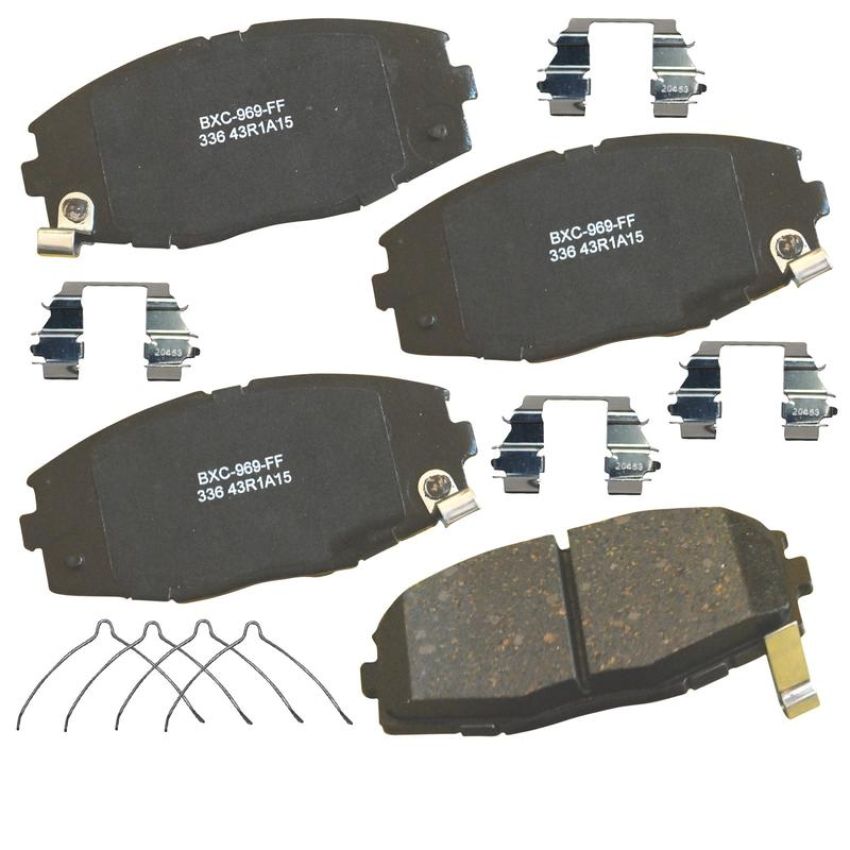 Bendix Friction SBC336 STOP BY BENDIX Disc Brake Pad