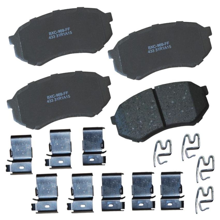 Bendix Friction SBC433 STOP BY BENDIX Disc Brake Pad