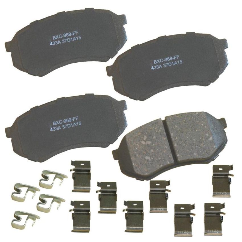 Bendix Friction SBC433A STOP BY BENDIX Disc Brake Pad