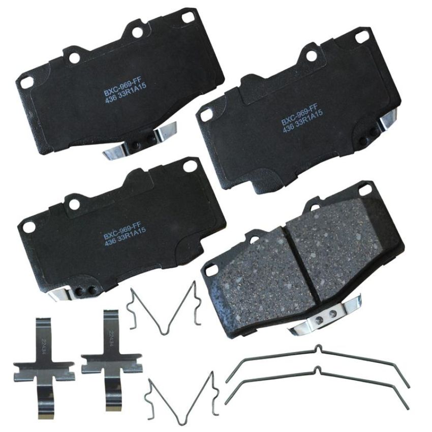Bendix Friction SBC436 STOP BY BENDIX Disc Brake Pad