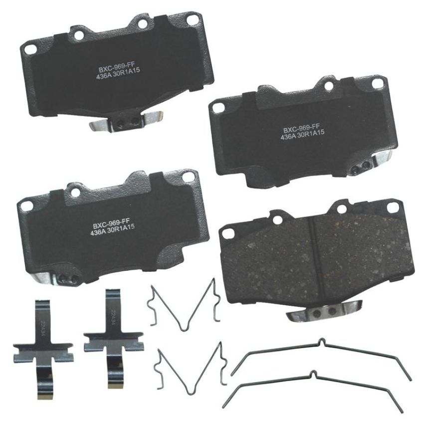Bendix Friction SBC436A STOP BY BENDIX Disc Brake Pad