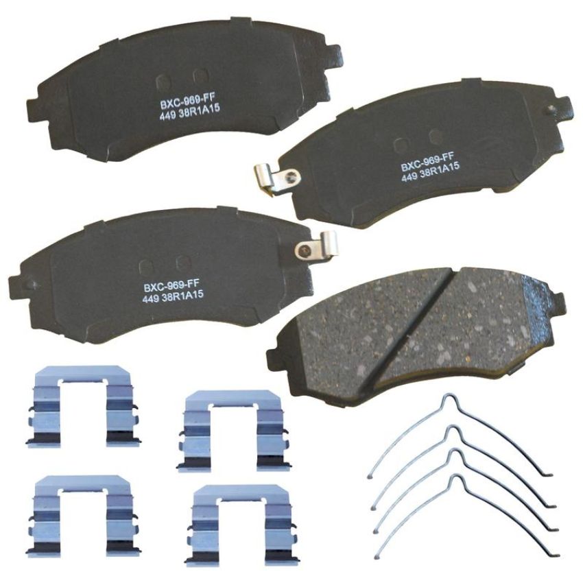 Bendix Friction SBC449 STOP BY BENDIX Disc Brake Pad
