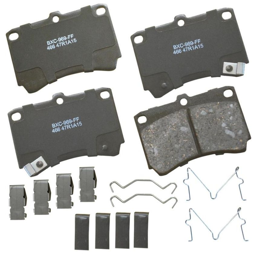 Bendix Friction SBC466 STOP BY BENDIX Disc Brake Pad