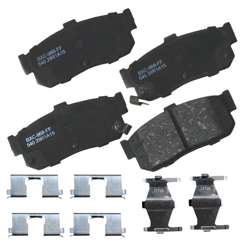 Bendix Friction SBC540 STOP BY BENDIX Disc Brake Pad