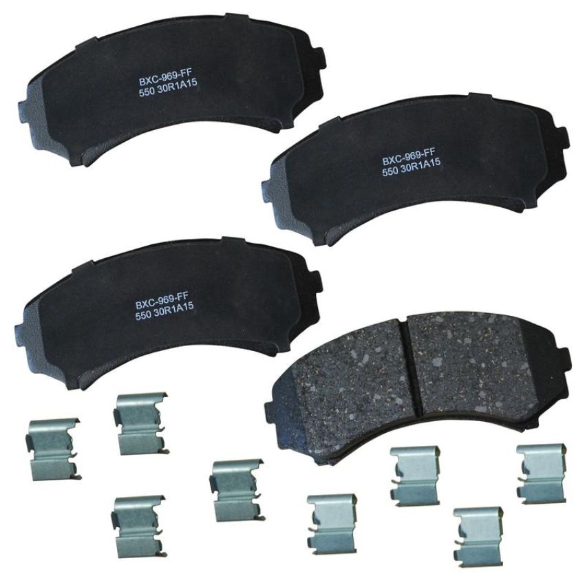 Bendix Friction SBC550 STOP BY BENDIX Disc Brake Pad