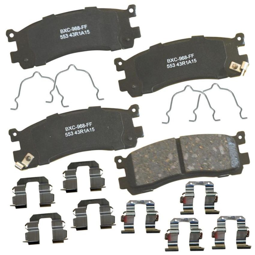 Bendix Friction SBC553 STOP BY BENDIX Disc Brake Pad