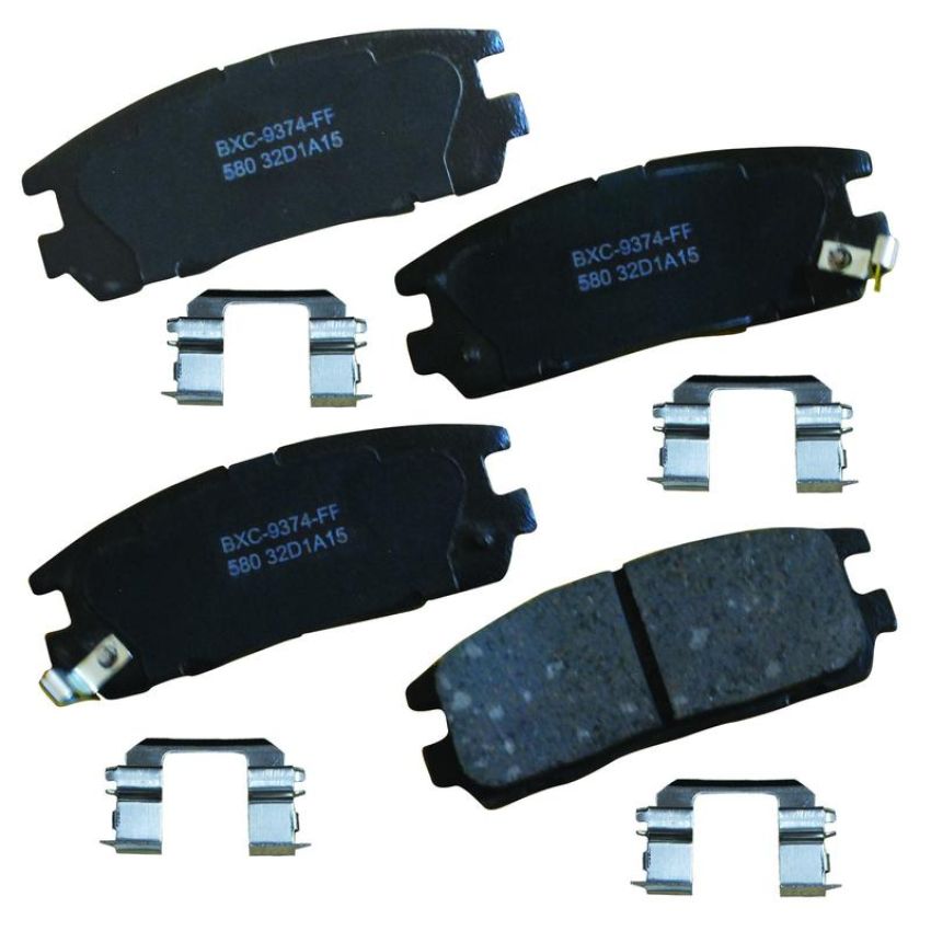 Bendix Friction SBC580 STOP BY BENDIX Disc Brake Pad