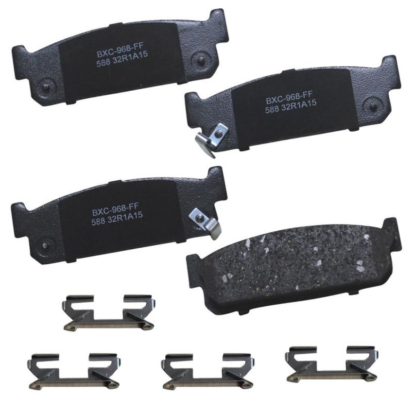 Bendix Friction SBC588 STOP BY BENDIX Disc Brake Pad