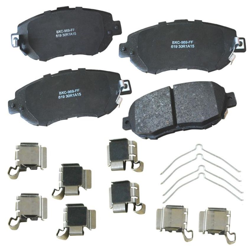 Bendix Friction SBC619 STOP BY BENDIX Disc Brake Pad