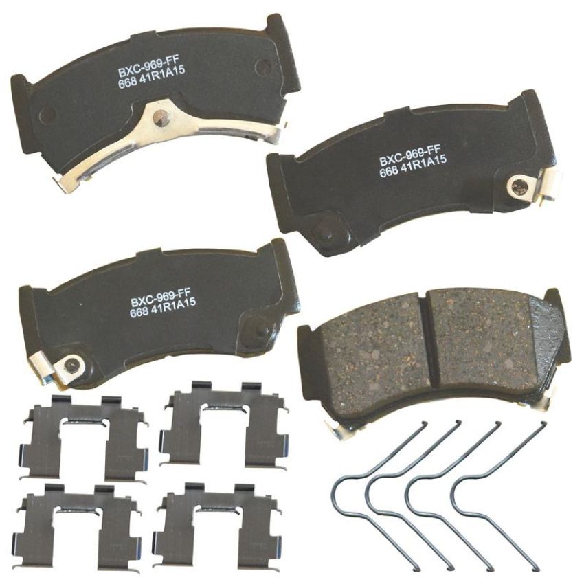 Bendix Friction SBC668 STOP BY BENDIX Disc Brake Pad