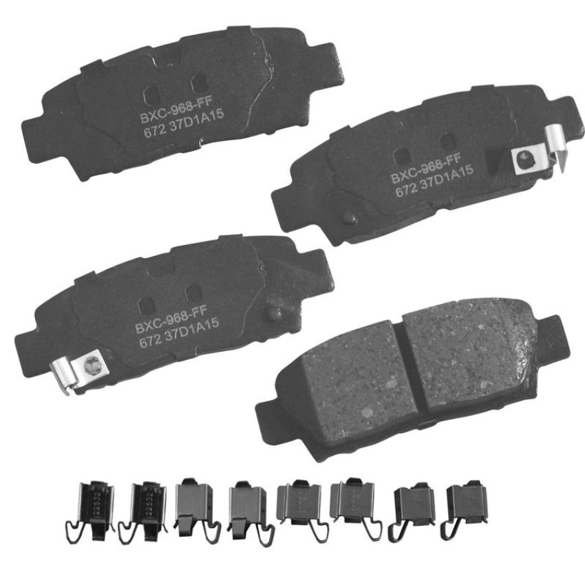 Bendix Friction SBC672 STOP BY BENDIX Disc Brake Pad