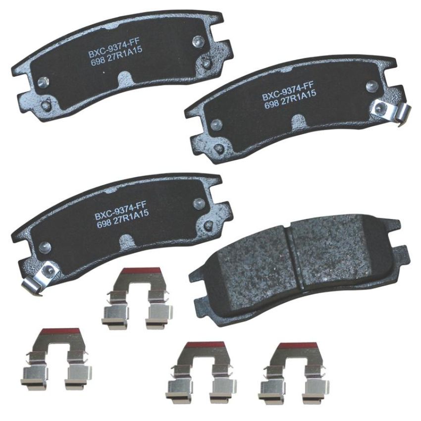 Bendix Friction SBC698 STOP BY BENDIX Disc Brake Pad