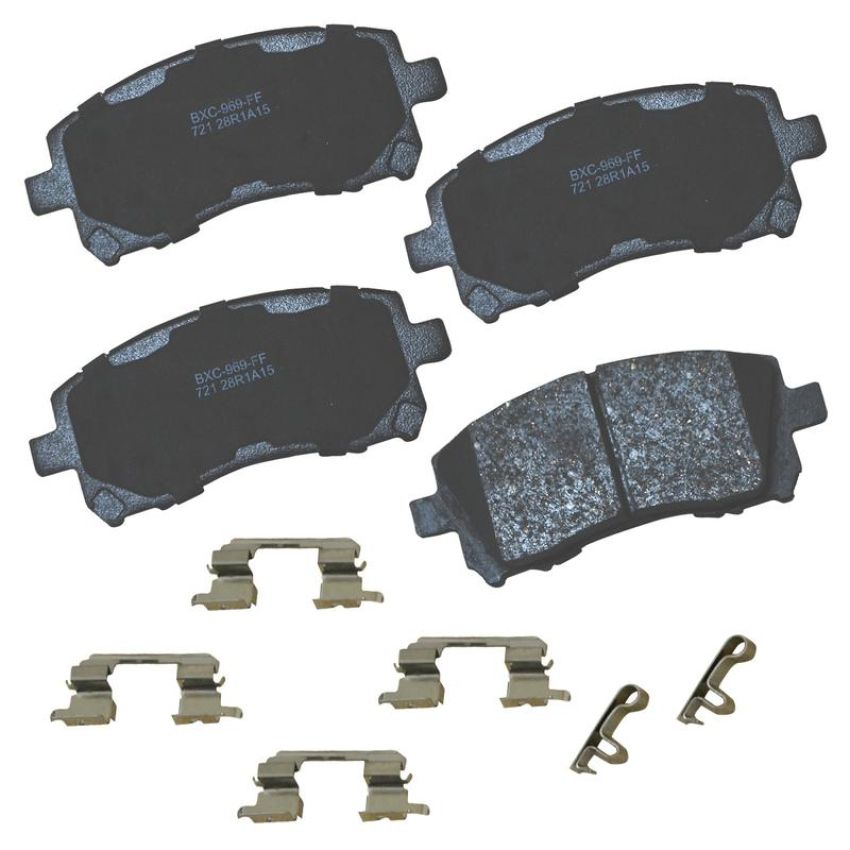 Bendix Friction SBC721 STOP BY BENDIX Disc Brake Pad
