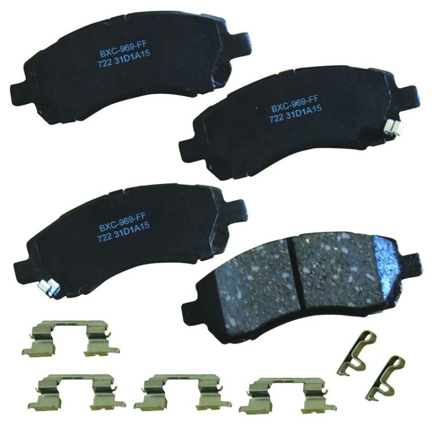 Bendix Friction SBC722 STOP BY BENDIX Disc Brake Pad