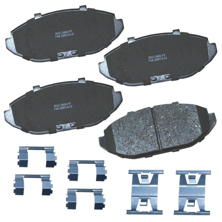 Bendix Friction SBC748 STOP BY BENDIX Disc Brake Pad